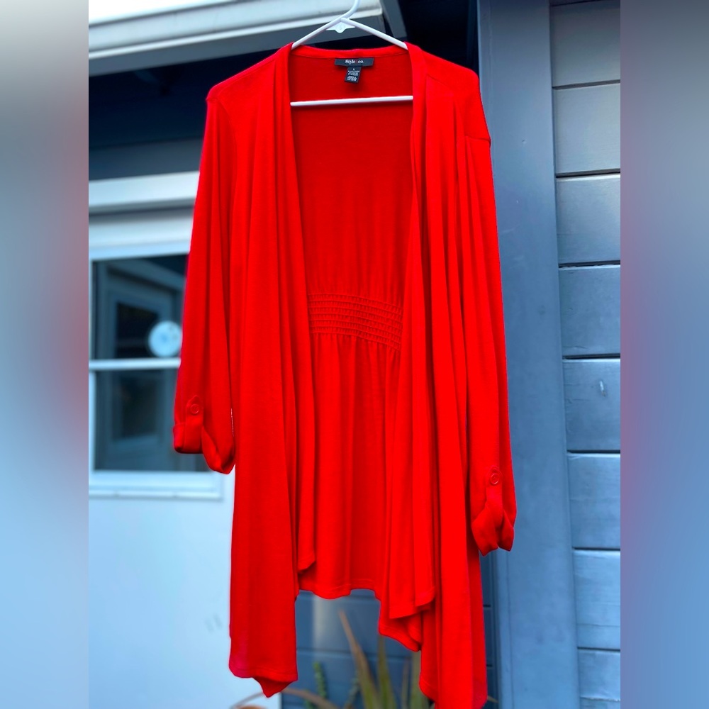 Style & Co ~ Red sweater!